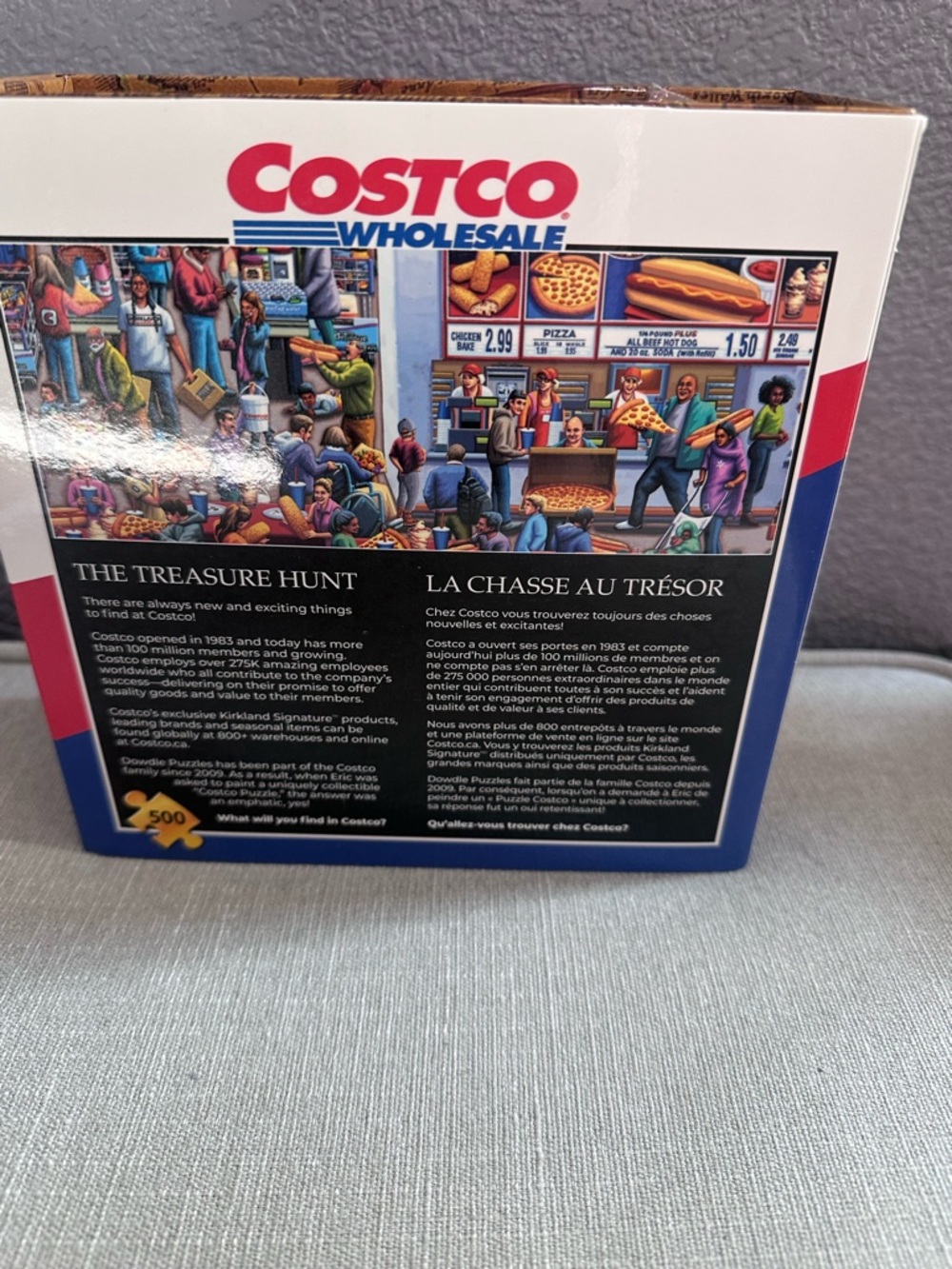 Costco Wholesale Dowdle 500-Piece Puzzle - Blue - Picture 3 of 4